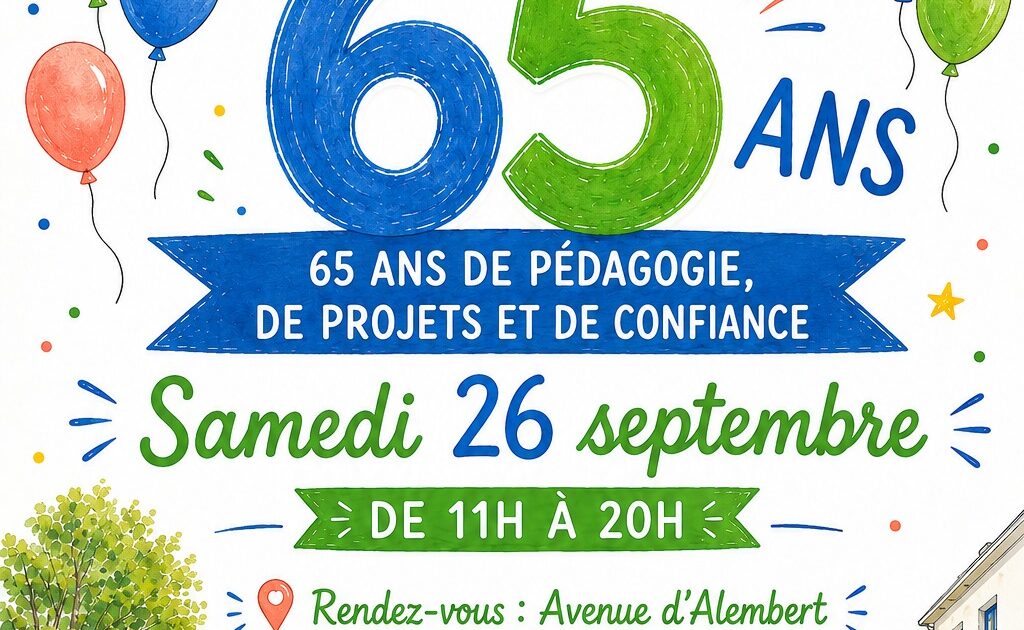 65 ans de l&rsquo;école